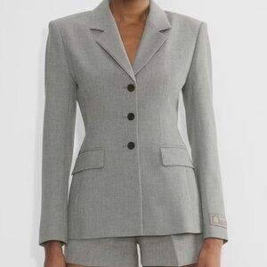 Aritzia Babaton Standout Blazer in Heather Dark Grey // NWT, Super-flattering
